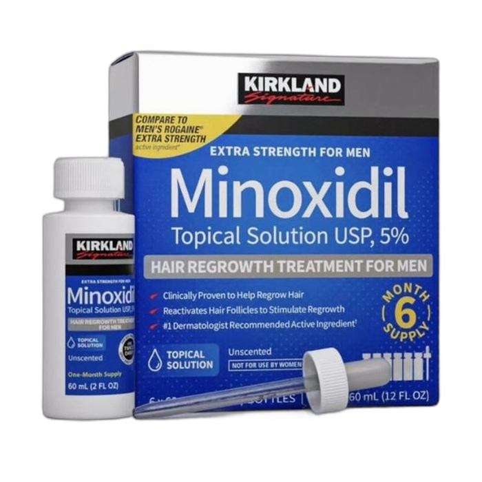 Minoxidil Kirkland Caixa (6 frascos)